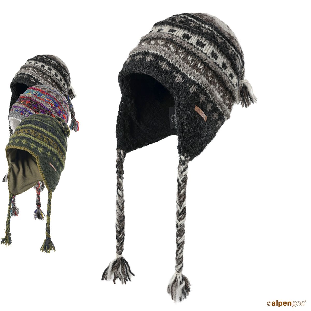 Wollmütze Modell Nepal Übersicht